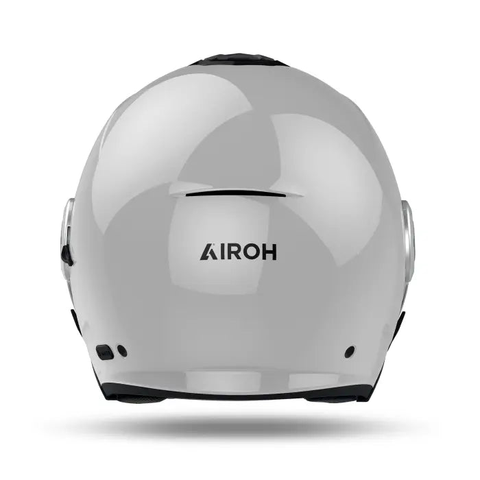 Airoh Helyos Gloss Concrete Grey Motorcycle Helmet - Lightweight DOT Certified Full Face Helmet for Men & Women - Perfect for Street Riding, Racing & Commuting