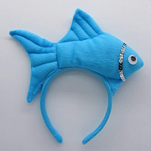 Sea Animal Crab Fish Headbands for Women, Boys & Girls - Fun Cosplay Props, Birthday Party Costumes & Halloween Fancy Dress Accessories | Perfect for Themed Parties, Costume Events & Photo Shoots