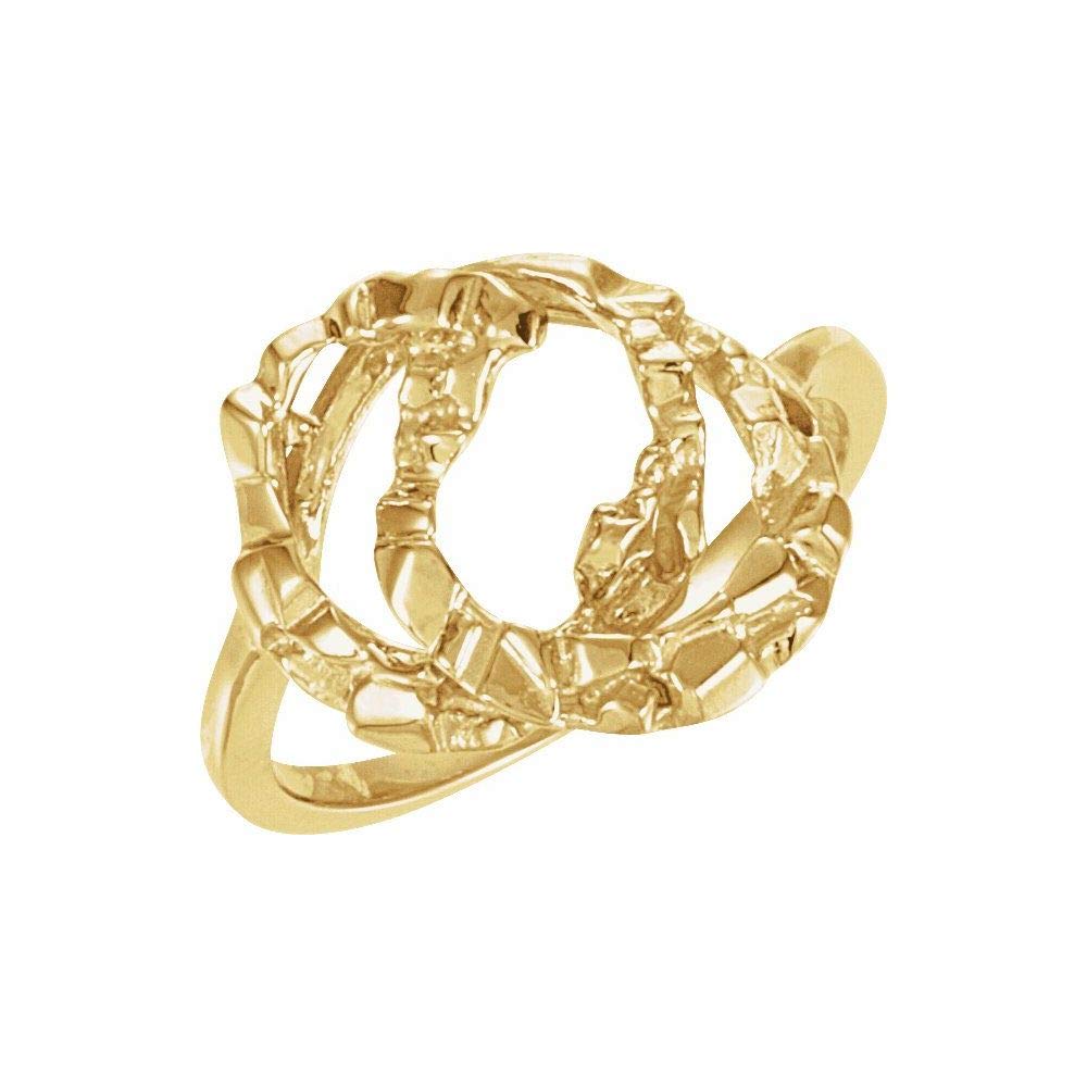 Freeform Nugget Ring Band - Handmade Boho Gold or Silver Stackable Ring for Women | Perfect for Layering, Everyday Wear & Special Occasions