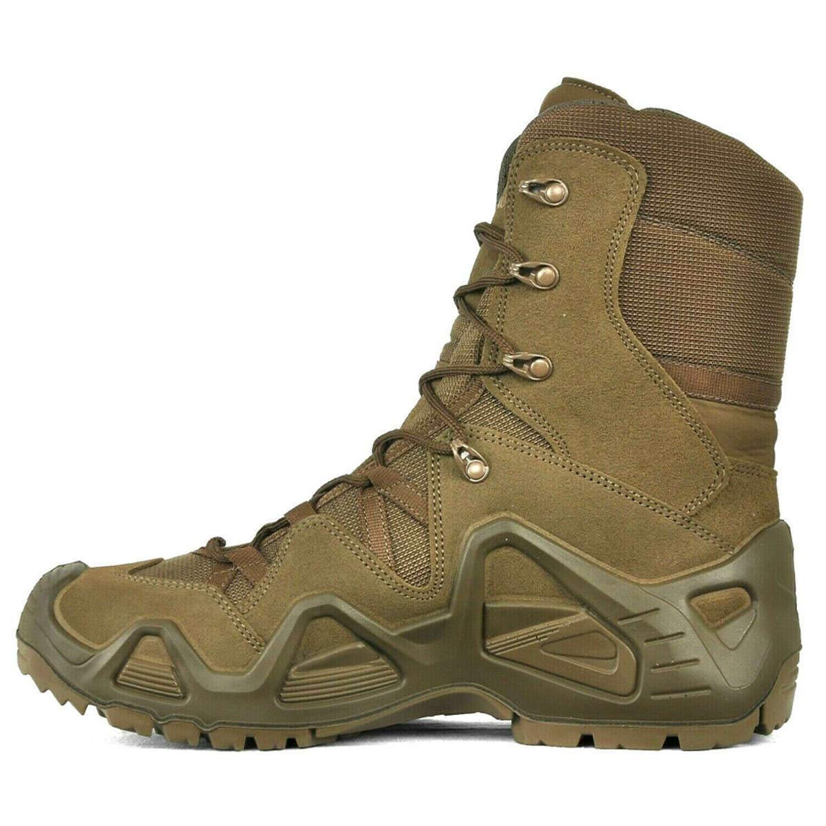 Lowa Men's Zephyr GTX Hi TF Hiking Boots - Coyote Brown, Size 10 - Waterproof & Durable for Outdoor Adventures, Trekking, and Mountain Climbing