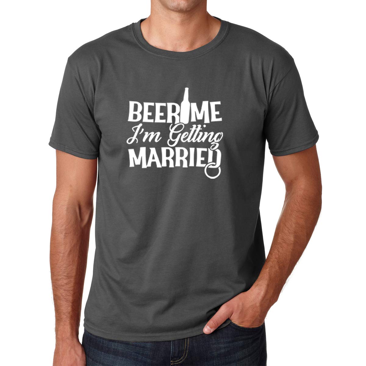 Funny Groomsmen T-Shirt - 'Beer Me, I'm Getting Married' Bachelor Party Gift for Men | Perfect for Wedding Showers, Stag Parties & Groom Squad