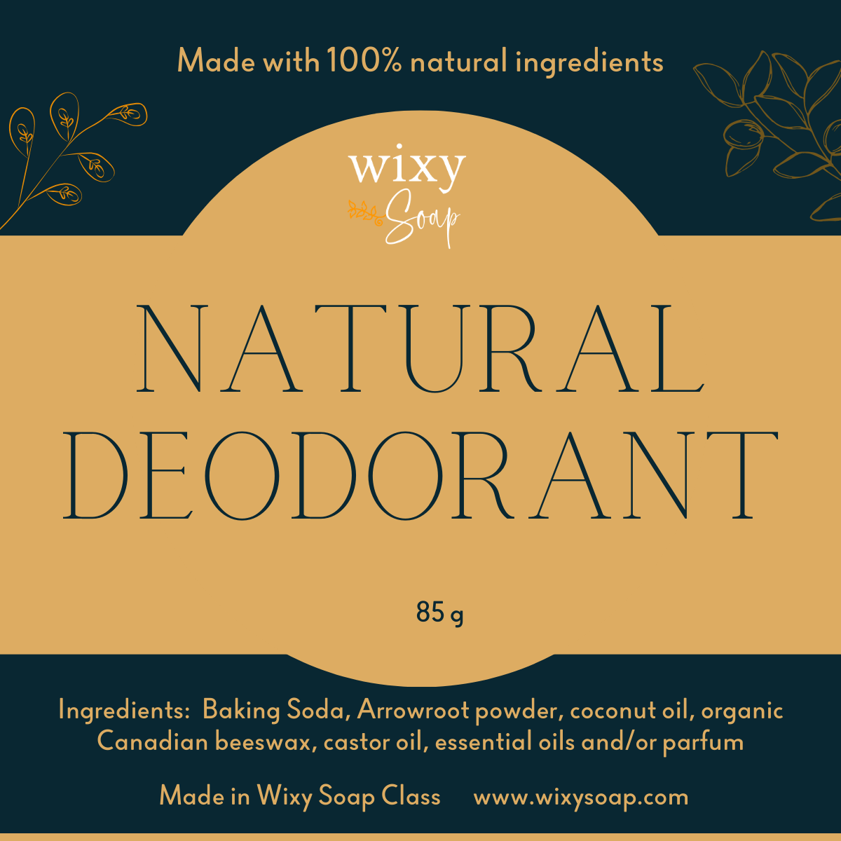 Natural Deodorant Kit for Men & Women - Organic, Aluminum-Free & Long-Lasting - Perfect for Gym, Travel & Everyday Freshness