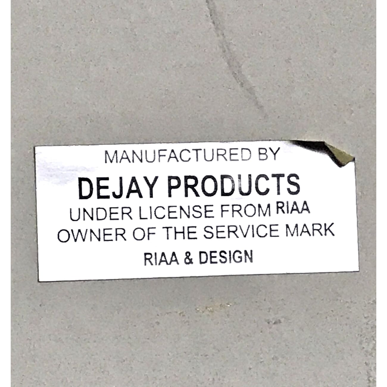 DJ Quik Rhythm Al-Ism RIAA Certified Gold Album Award Plaque - Perfect for Music Collectors & Hip-Hop Memorabilia Displays