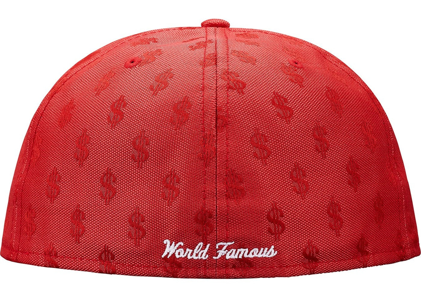Supreme Monogram Box Logo New Era Red Snapback Hat - Streetwear Fashion for Men & Women - Perfect for Casual Wear, Hip-Hop Style & Urban Outfits