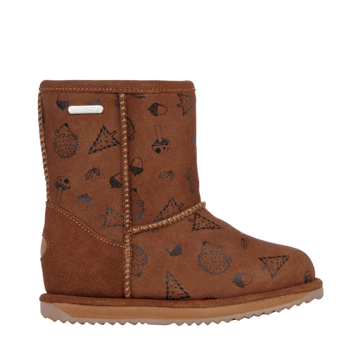 EMU Australia Kids Boots - Waterproof Winter Snow Boots for Boys & Girls, Warm Fleece Lined, Non-Slip Sole - Perfect for Outdoor Play, Hiking, and Cold Weather Activities
