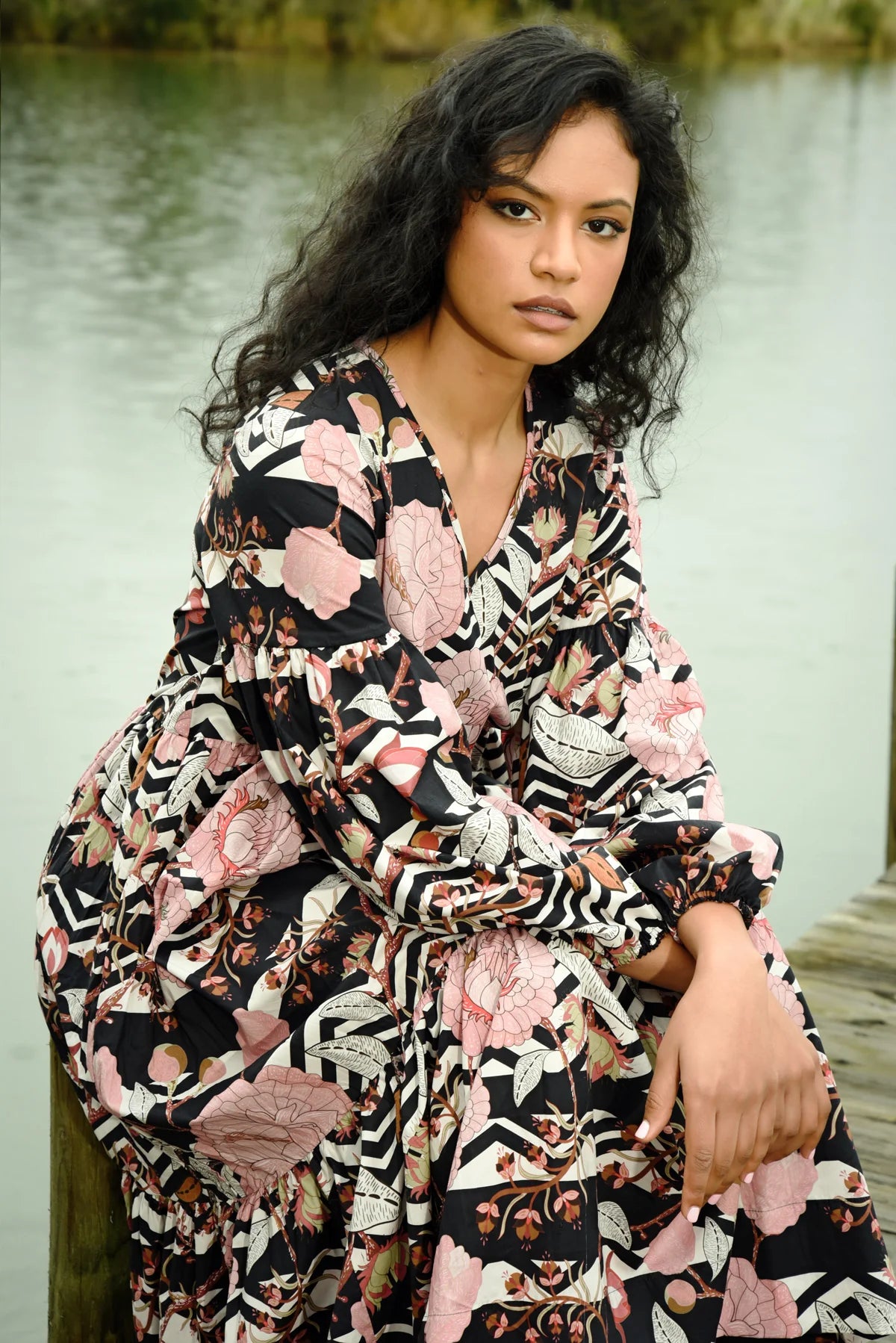 Trelise Cooper Swept Away Dress - Elegant Flowy Maxi Dress for Women | Perfect for Beach Vacations, Summer Parties & Date Nights