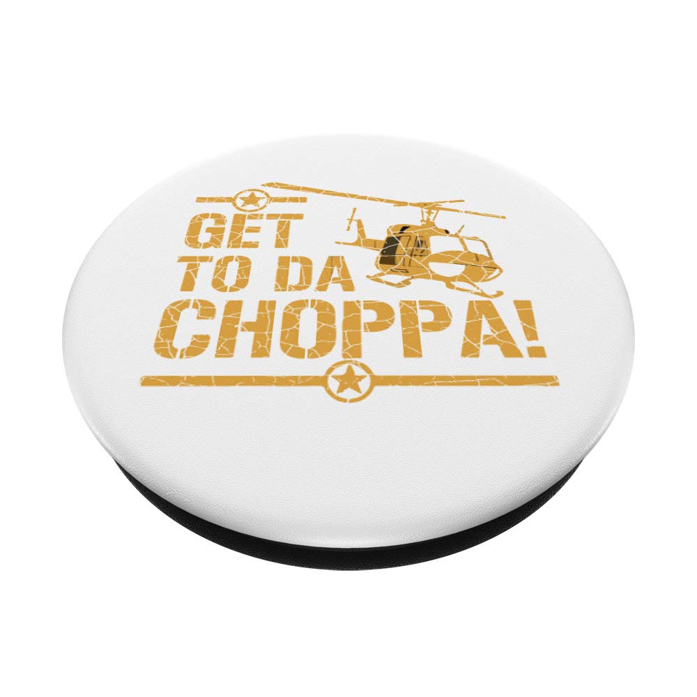 Get to the Choppa II PopSockets PopGrip - Interchangeable Phone & Tablet Stand with Swappable Top | Perfect for Gaming, Travel & Daily Use
