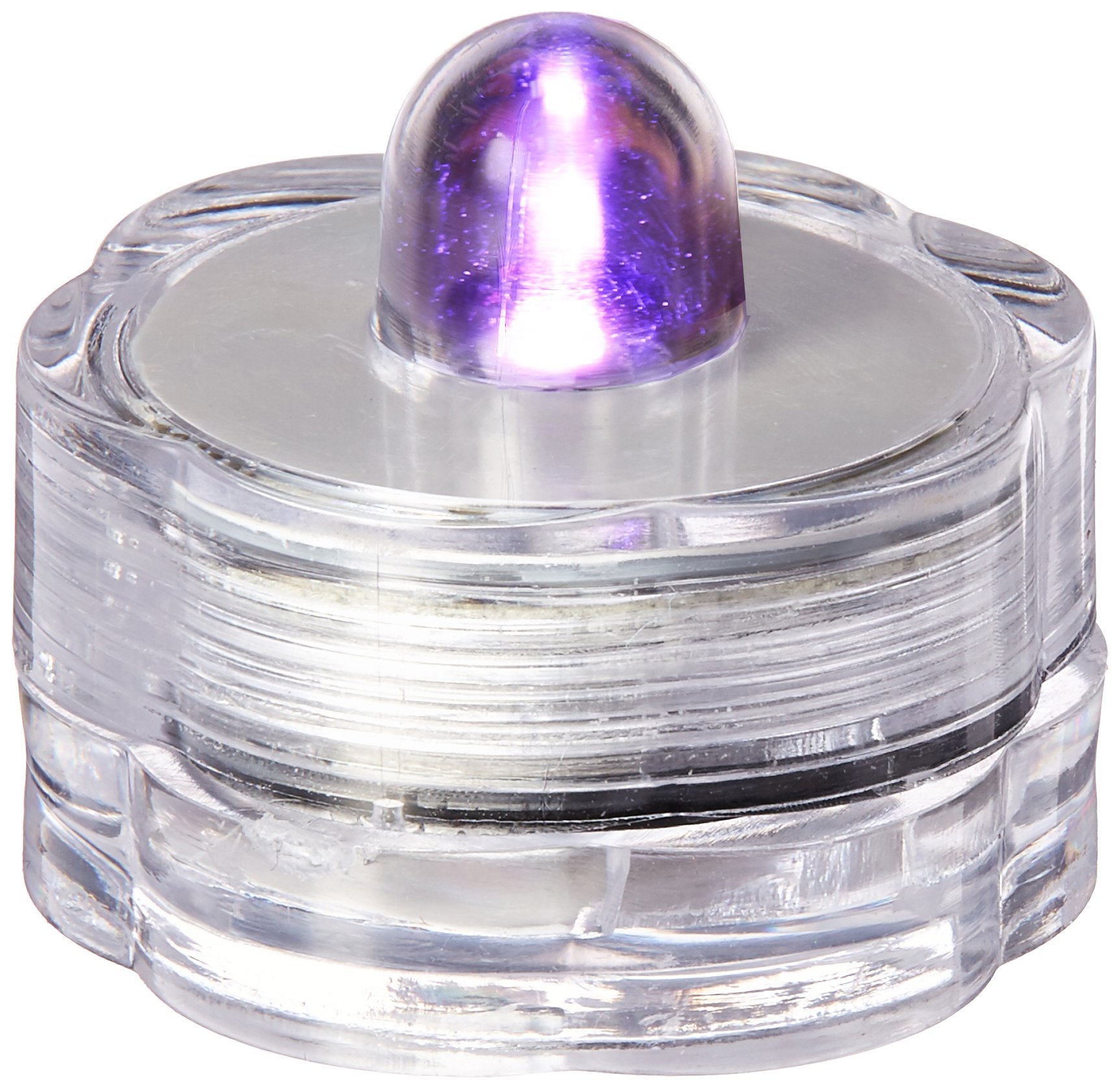 36 Pack Pink Submersible Waterproof LED Tea Lights - Battery Operated Underwater Lights for Wedding Centerpieces, Party Decor, Pool & Spa Lighting