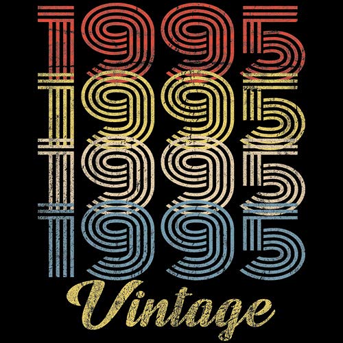Vintage 1995 Retro 30th Birthday T-Shirt for Men - Funny 30-Year-Old Gift Idea - Perfect for 30th Birthday Parties & Milestone Celebrations