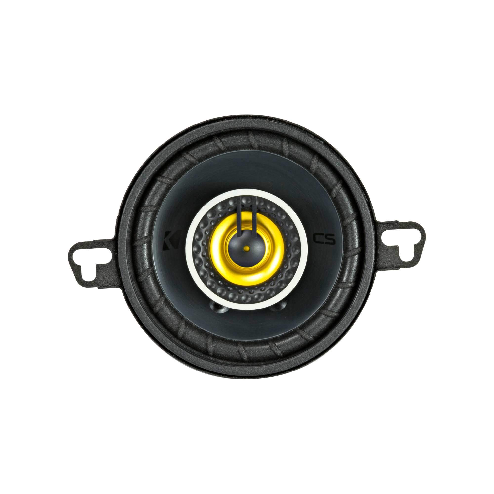 Kicker 46CSC354 - 2 Pairs of CS-Series CSC35 3.5-Inch (89mm) 4-Ohm Coaxial Car Speakers - Perfect for Car Audio Upgrade, Boat Stereo System & Home Theater Setup