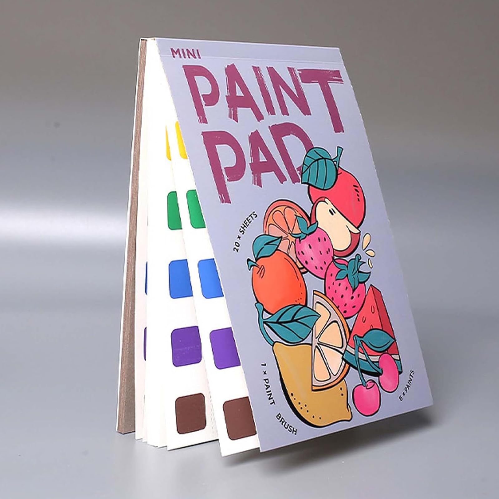 Mini Watercolor Paint Pad - Pocket Travel Watercolor Painting Book Set for Adults & Kids - Perfect for Artists, Students & DIY Craft Projects (1PCS)