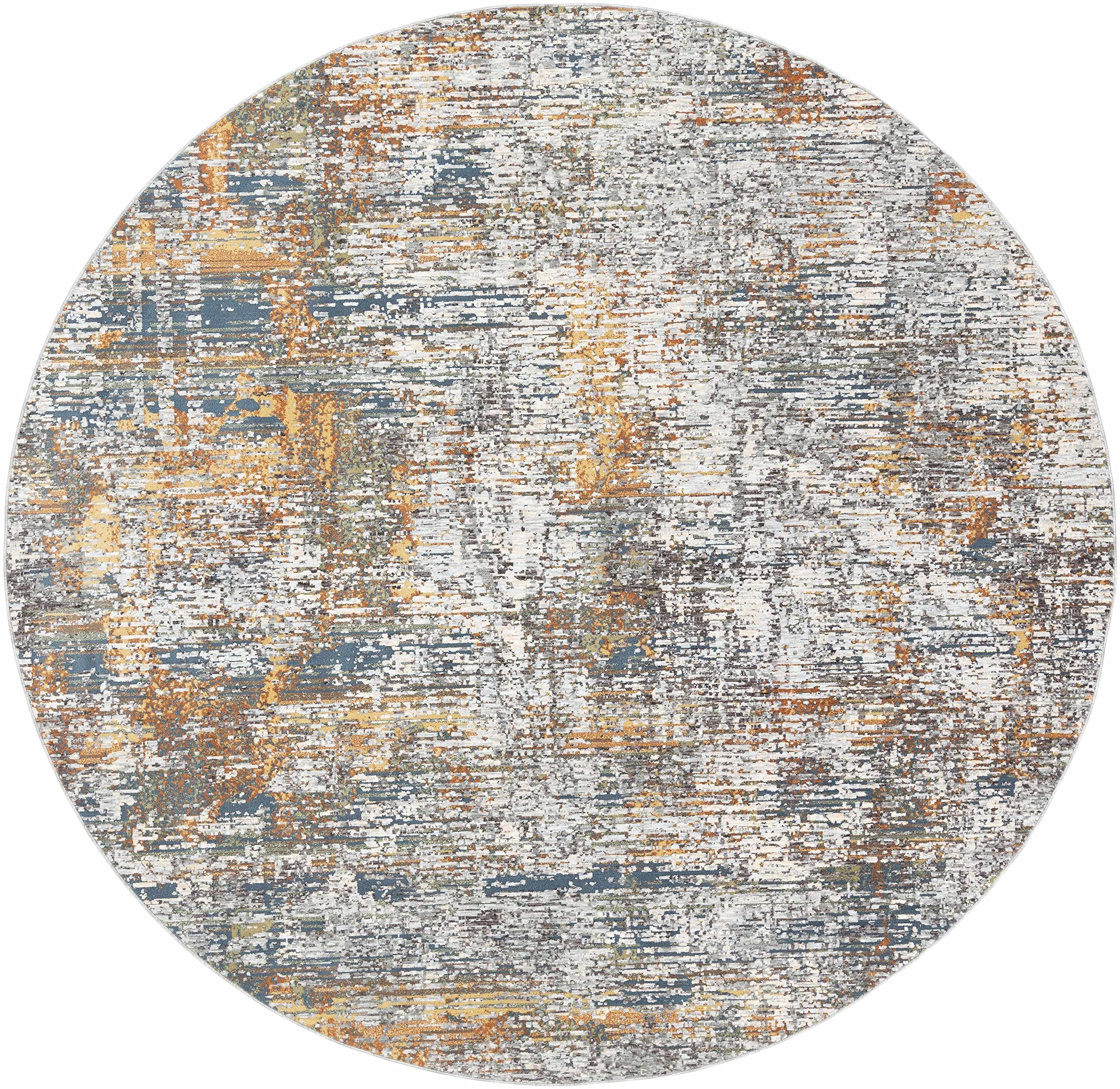 Hauteloom Blountville Modern Round Area Rug 7'10