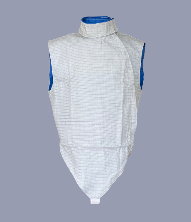 Men's Front Zip Foil Lame Fencing Jacket - Lightweight Durable Fencing Gear for Training & Competition - Perfect for Foil, Epee & Saber Fencing Practice