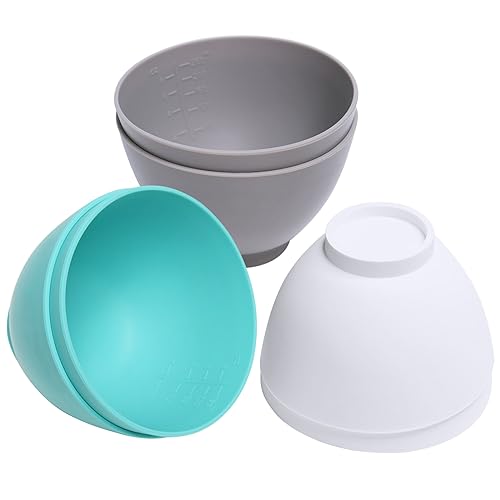 3 Medium-Green, Grey, White