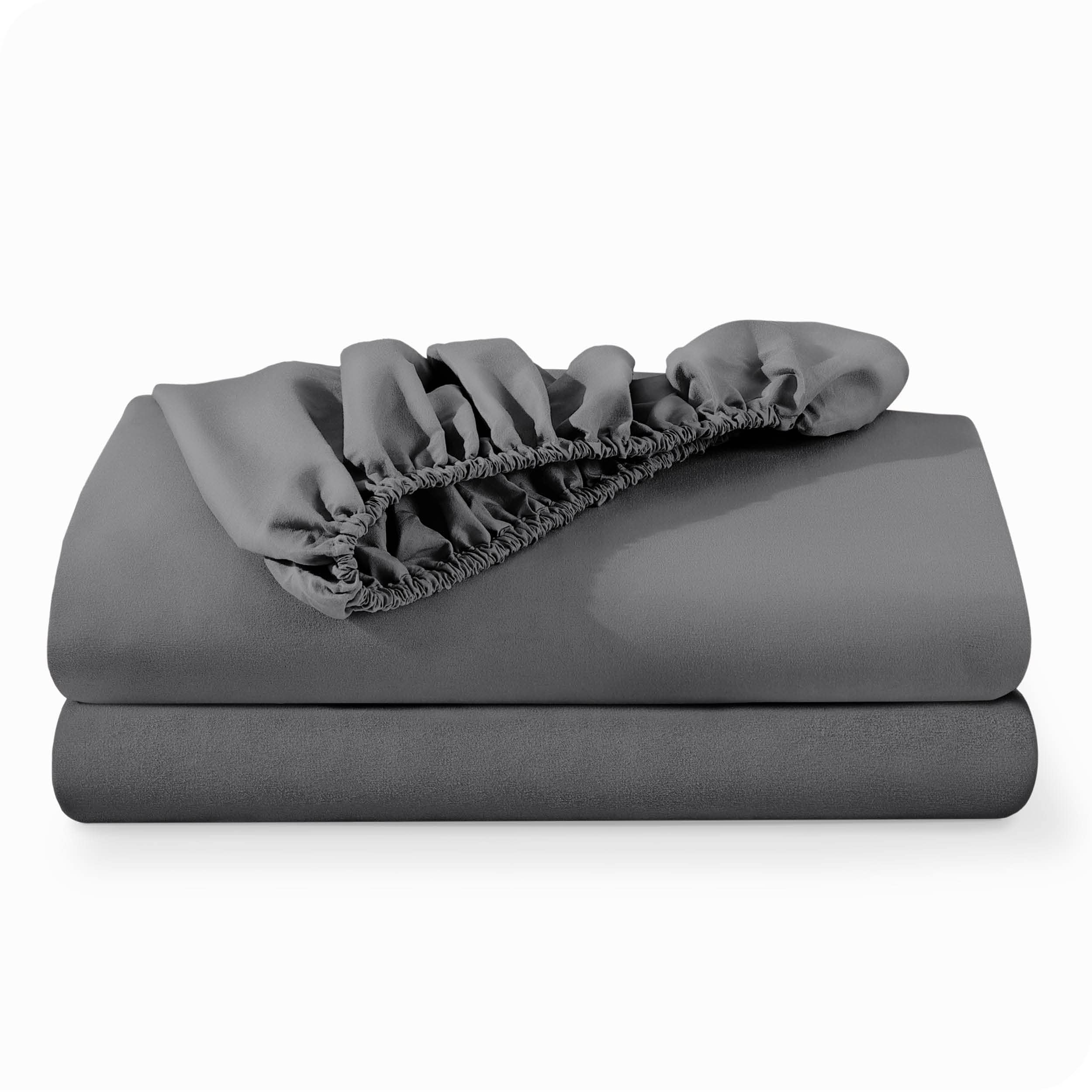 Premium 100% Egyptian Cotton King Size Fitted Sheet - Soft, Breathable, 550 Thread Count, 11