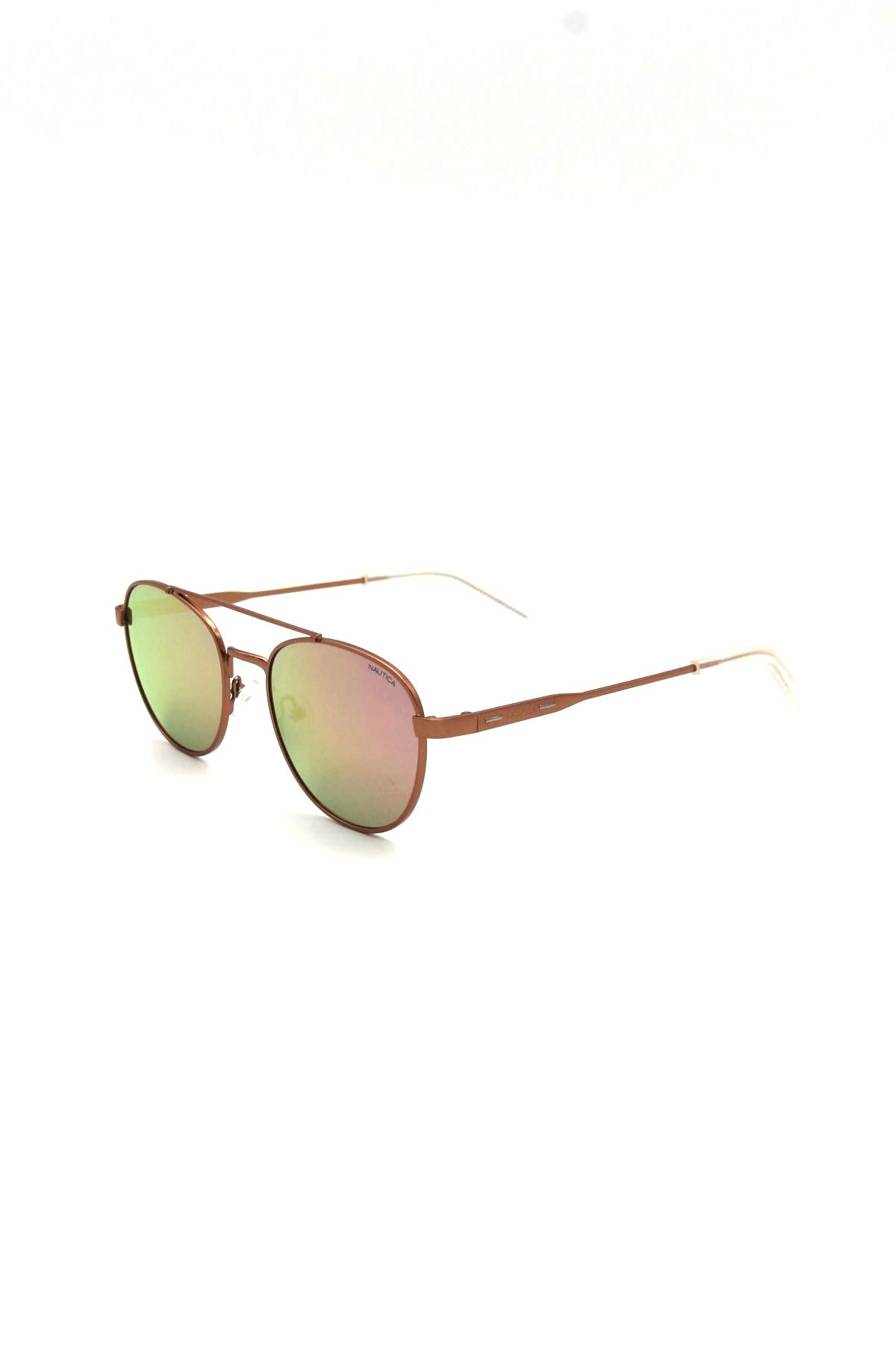 Nautica N4641SP Men's Round Polarized Sunglasses for Driving, Fishing & Outdoor Activities - UV Protection & Stylish Design