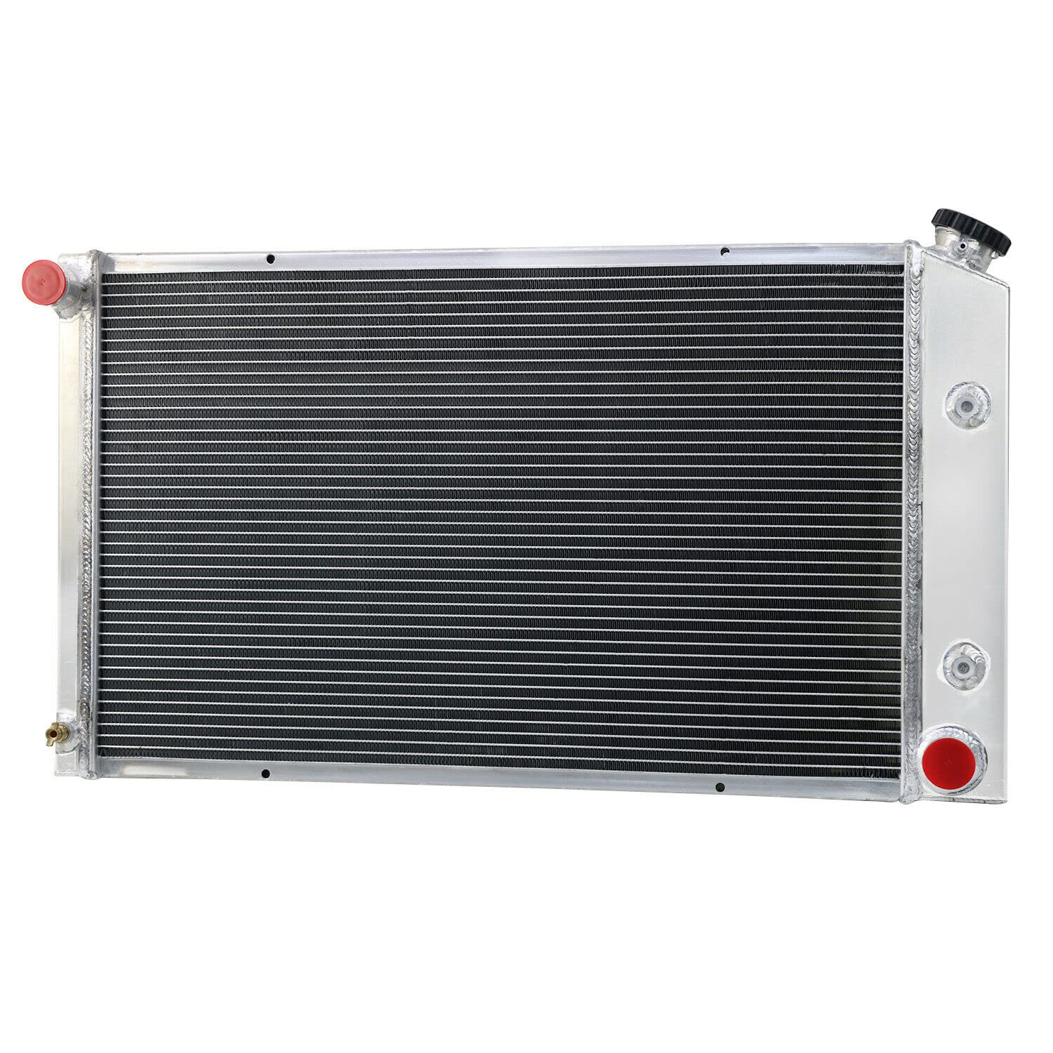 1970-1981 Pontiac Firebird Trans Am Esprit/Formula V8 3 Row Aluminum Radiator Replacement - Fits 1974 1975 1976 1978 1979 Models | High-Performance Cooling for Classic Car Restoration & Hot Rod Upgrades