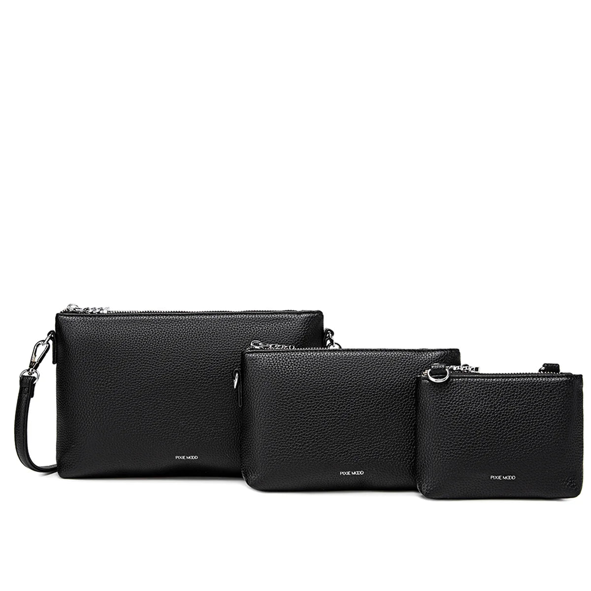 Drea Pouches Set - 3 Pack Waterproof Travel Organizer Bags for Toiletries, Cosmetics & Accessories - Perfect for Travel, Gym, Camping & Daily Use