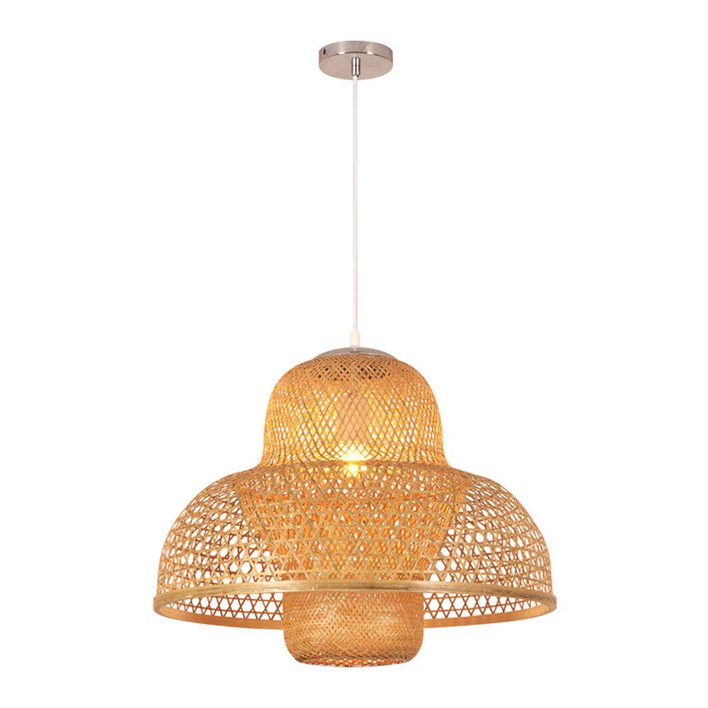 Modern LED Chandelier Light - Tropical Rainforest Inspired Double Hollow Pendant Lamp for Study Room, Hotel & Garden Decoration | Creative Ceiling Lighting for Home & Commercial Spaces