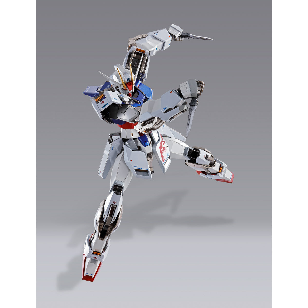 Bandai Metal Build Gundam Seed Strike Gundam (10th Anniversary Edition) Exclusive Collectible Action Figure - Perfect for Anime Fans, Model Collectors & Display Showcase