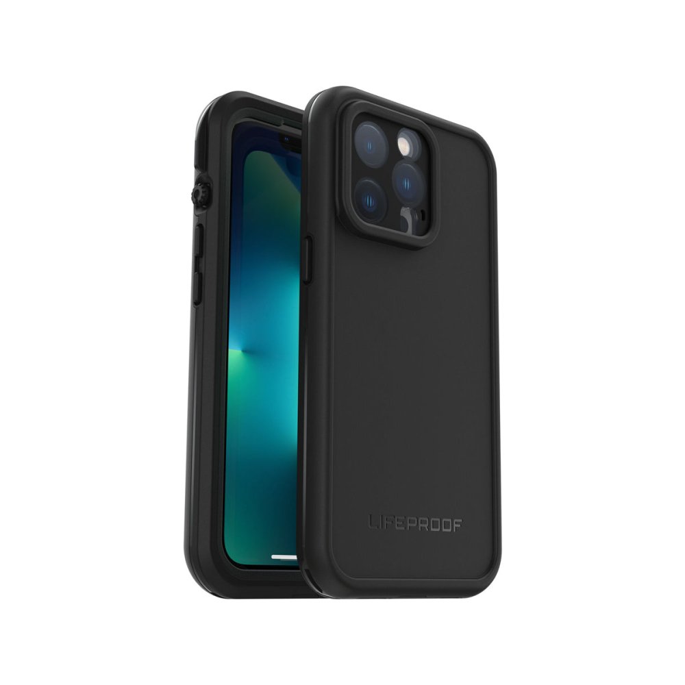 Otterbox Lifeproof Fre MagSafe Waterproof Protective Case for iPhone 13 Pro - Black | Shockproof & Drop Proof | Perfect for Outdoor Adventures, Hiking & Travel