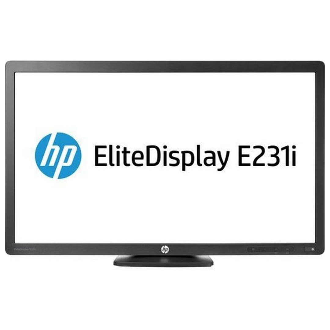 Refurbished HP EliteDisplay E231I 23-inch LCD Monitor - Grade A Certified | Perfect for Home Office, Gaming & Business Workstations