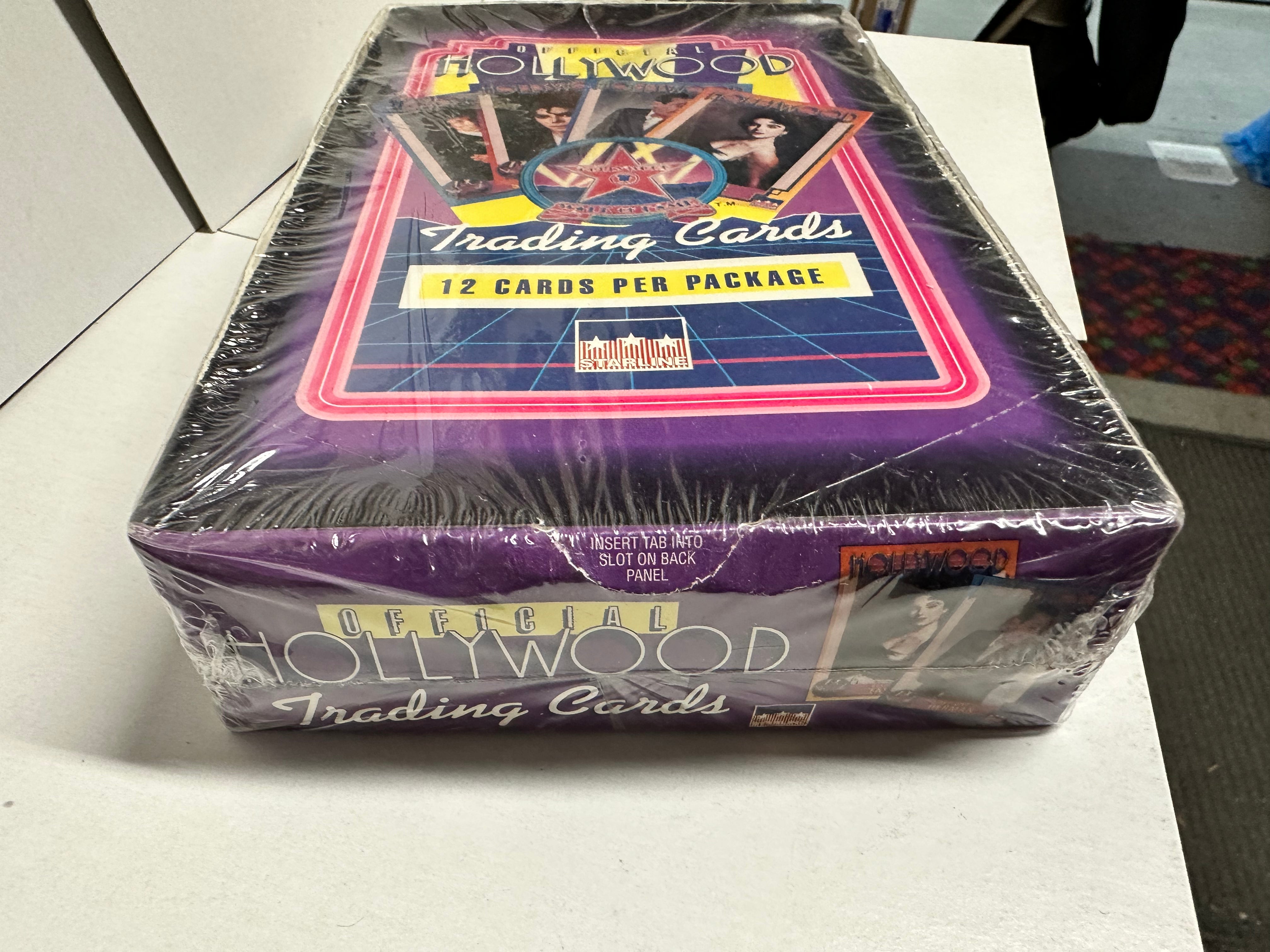 1992 Hollywood Walk of Fame Trading Cards - 36 Packs Collectible Box Set | Perfect for Collectors, Nostalgic Gift & Pop Culture Memorabilia Display