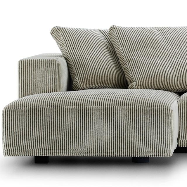 Baseline Sofa Sectional - Modern L-Shaped Couch for Living Room, Family Room & Home Theater | Comfortable & Stylish Furniture