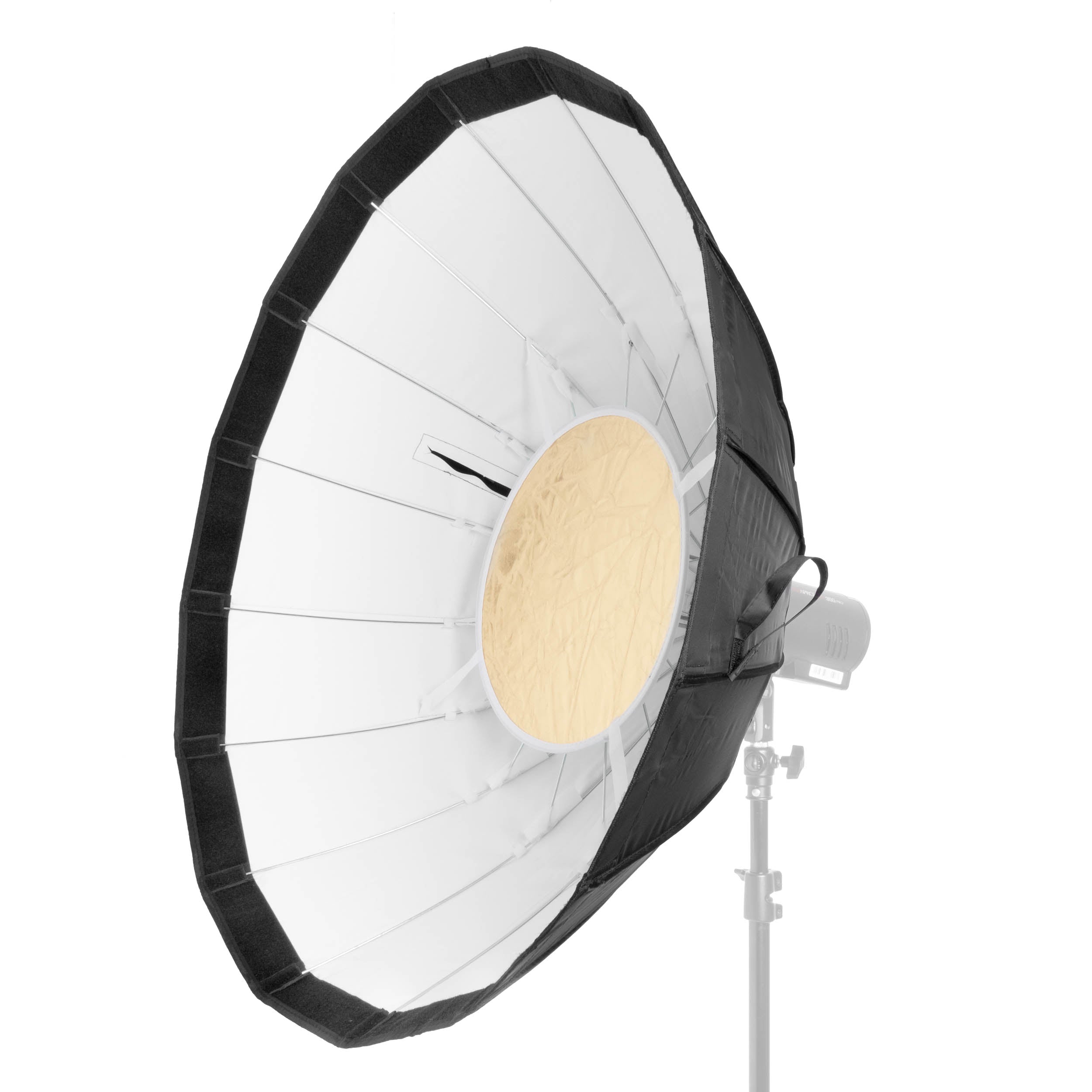 Godox AD S85W 85cm 16-Sided Parabolic Softbox with White Interior - Portable Photography Lighting Modifier for Studio & Outdoor Shoots