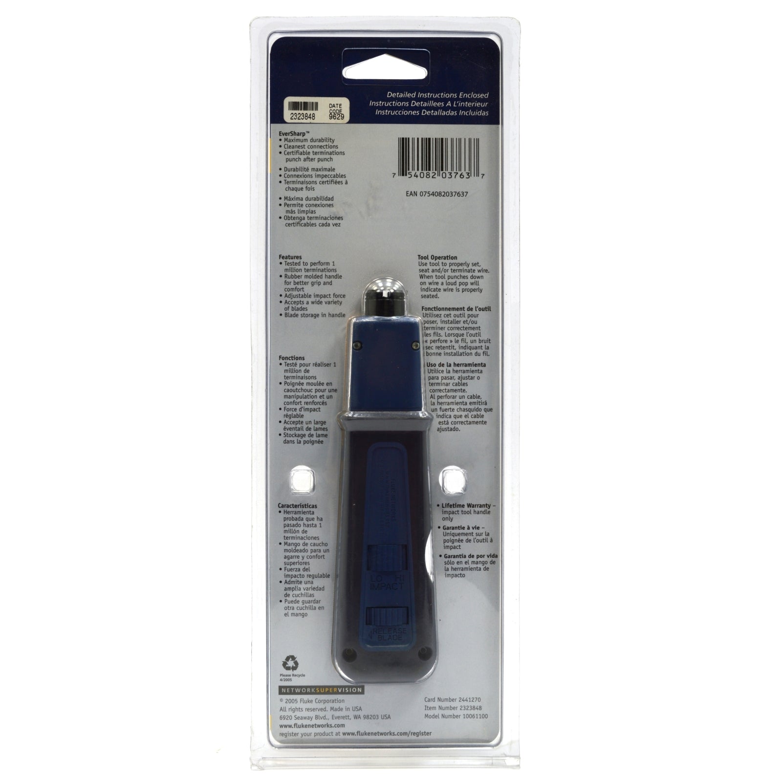Brand New FLUKE Model D914S Impact Tool #10061100 Factory Sealed - Professional Electrical Testing Equipment for Electricians & HVAC Technicians - Perfect for Circuit Breaker Maintenance & Industrial Electrical Work