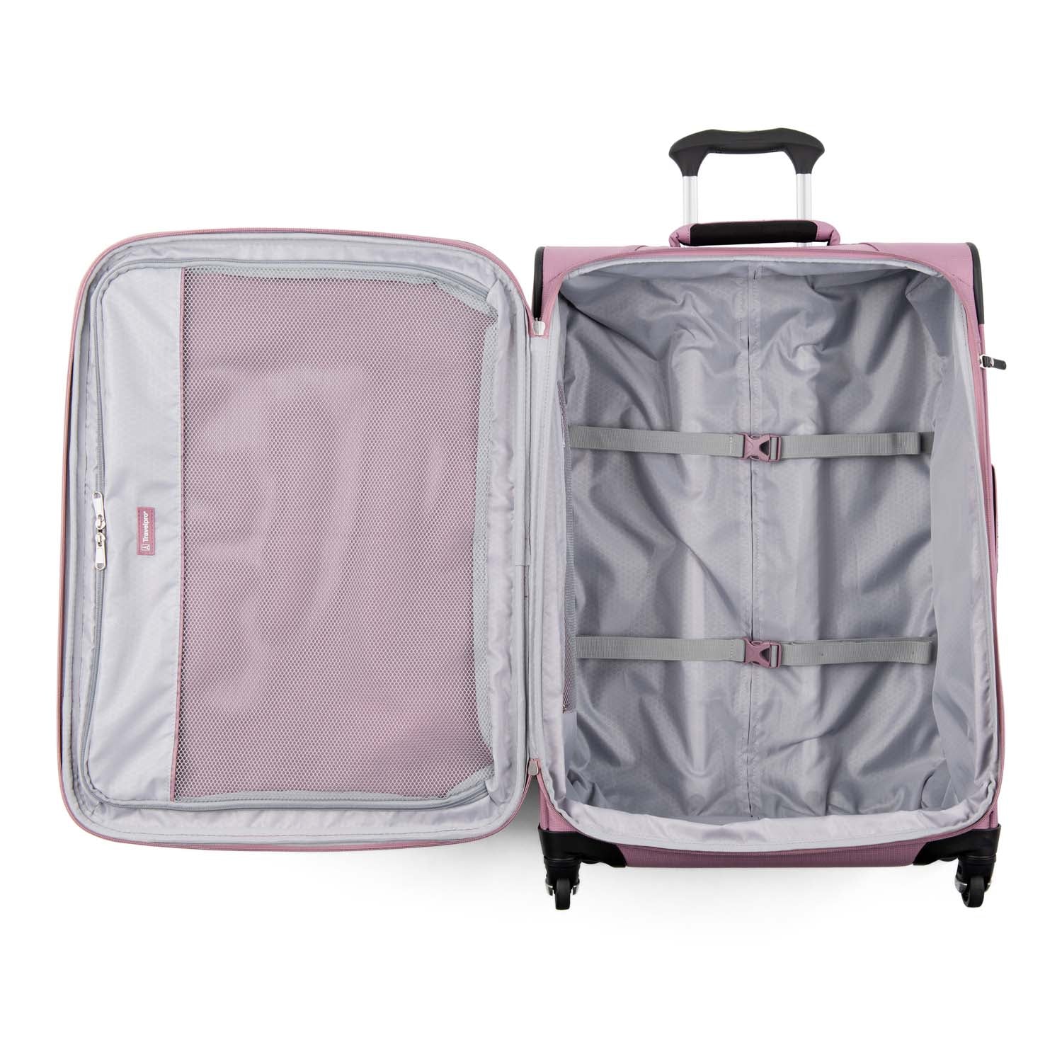 Travelpro Maxlite 5 25 Inch Expandable Spinner Luggage - Lightweight Carry-On Suitcase for Air Travel with 360° Wheels | Perfect for Business Trips & Family Vacations