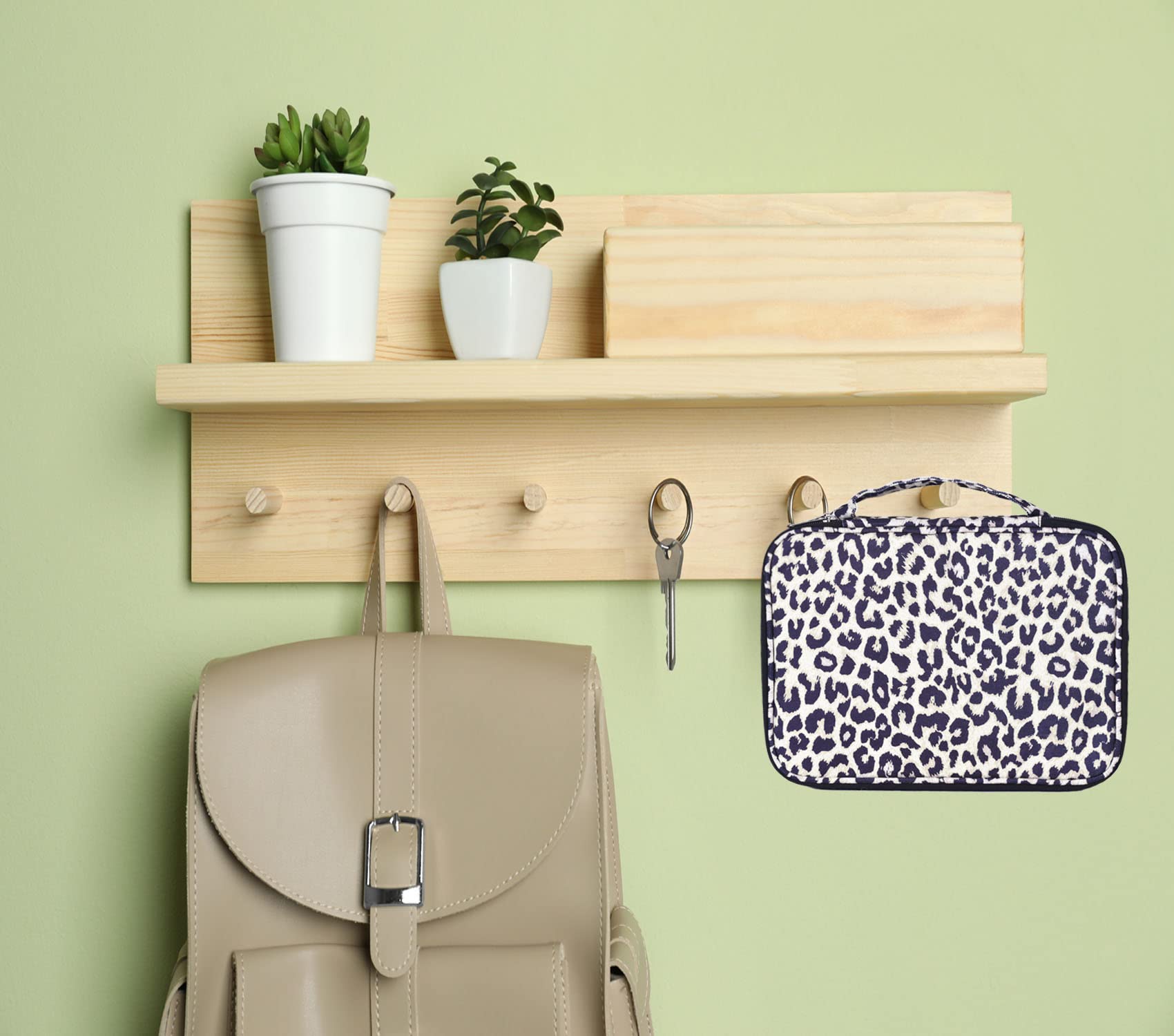 Leopard Print Watch Band Storage Case & Organizer - Holds 35 Watch Straps & Accessories | Perfect for Travel, Collection Display & Watch Enthusiasts