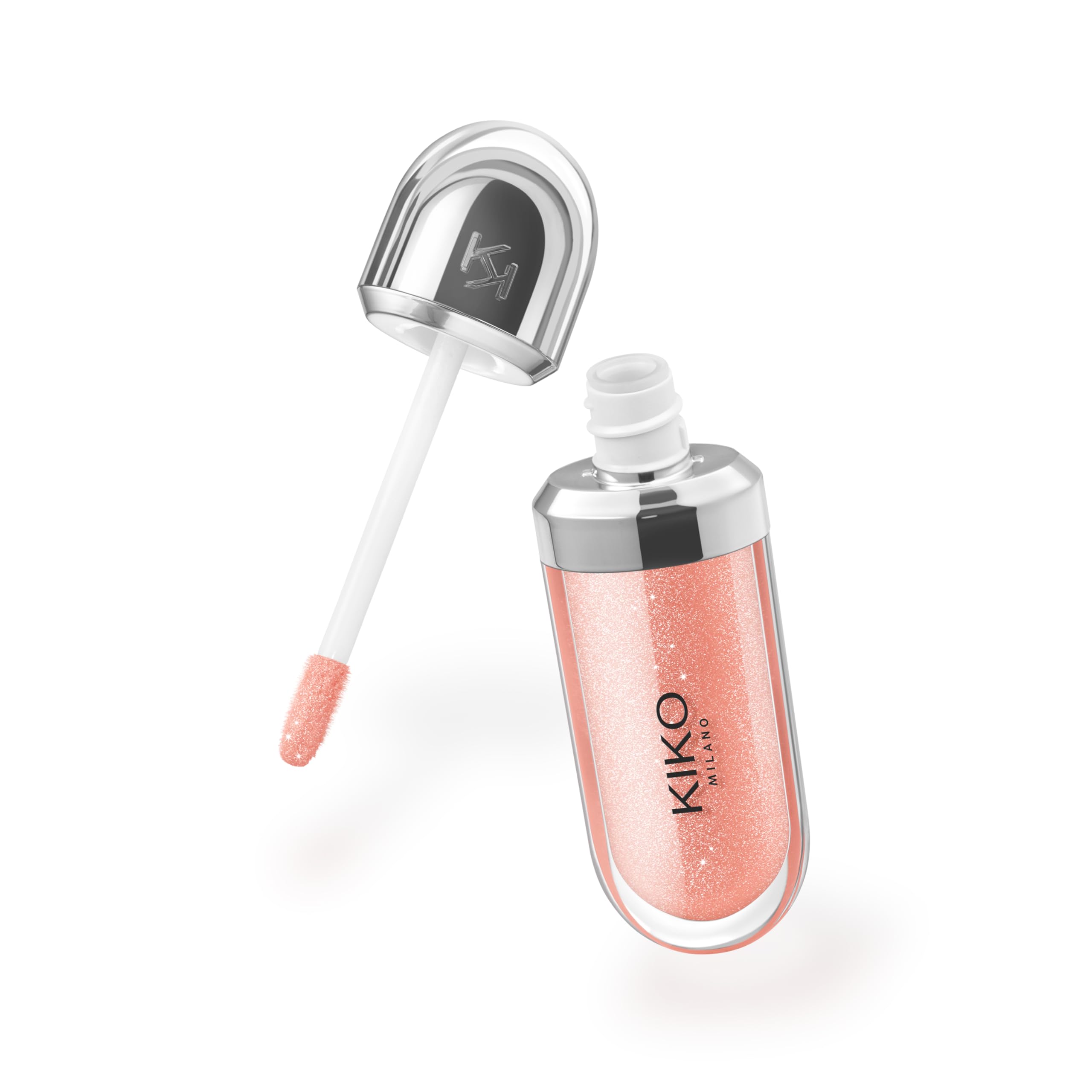KIKO Milano 3D Hydra Lipgloss 03 - Hydrating Plumping Lip Gloss for Full 3D Lips | Perfect for Day & Night Wear, Special Occasions & Makeup Looks