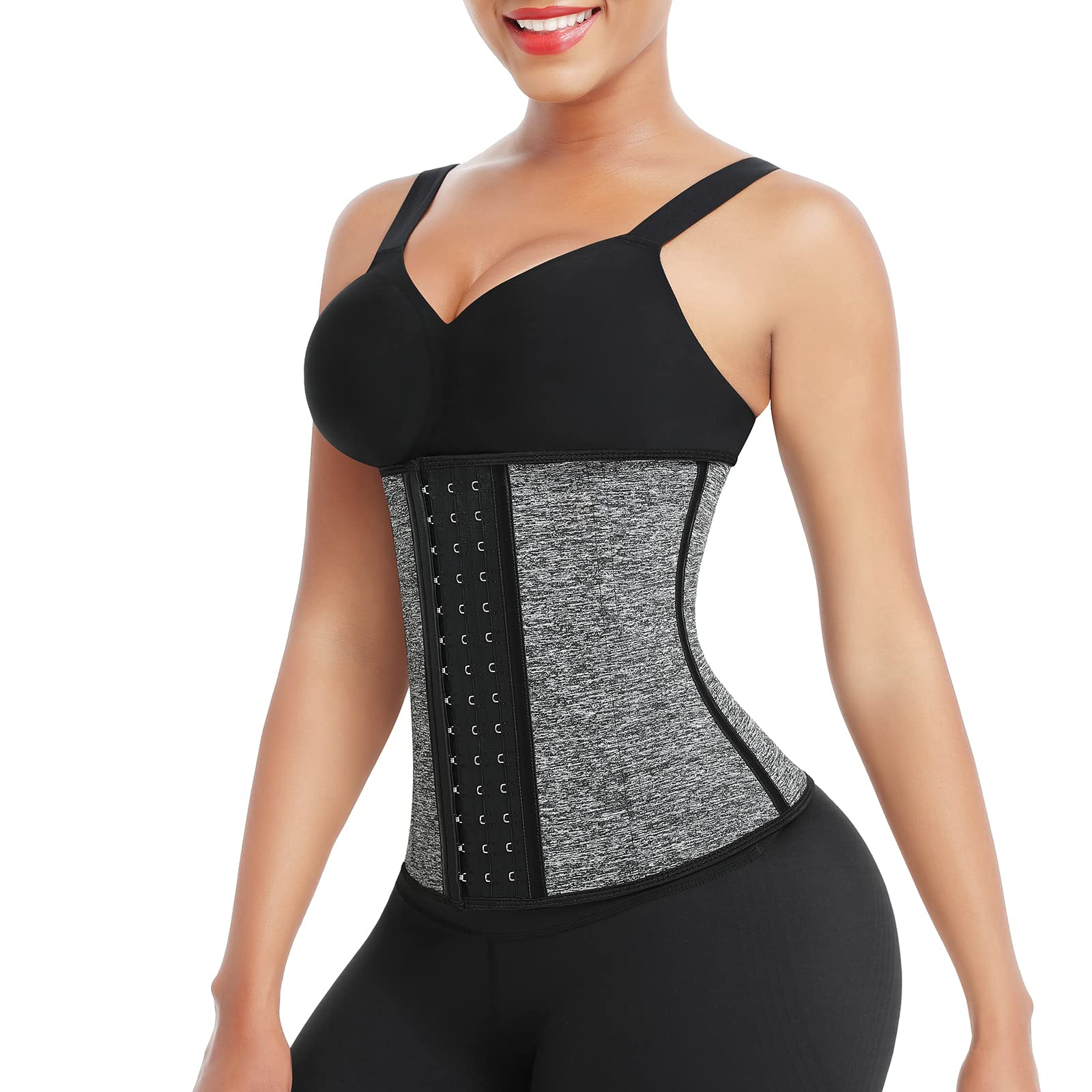 Lover-Beauty Waist Trainer for Women - Latex Waist Cincher Corset for Tummy Control & Hourglass Shape | Perfect for Workouts, Postpartum & Everyday Wear