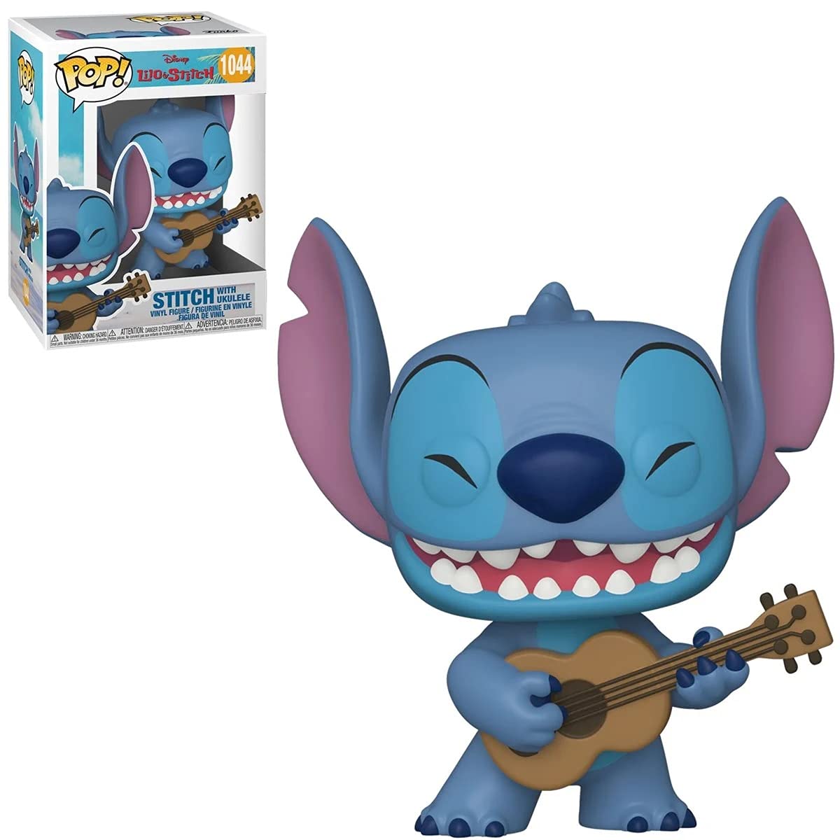 Funko POP Disney: Lilo & Stitch - Stitch with Ukulele Collectible Vinyl Figure 3.75