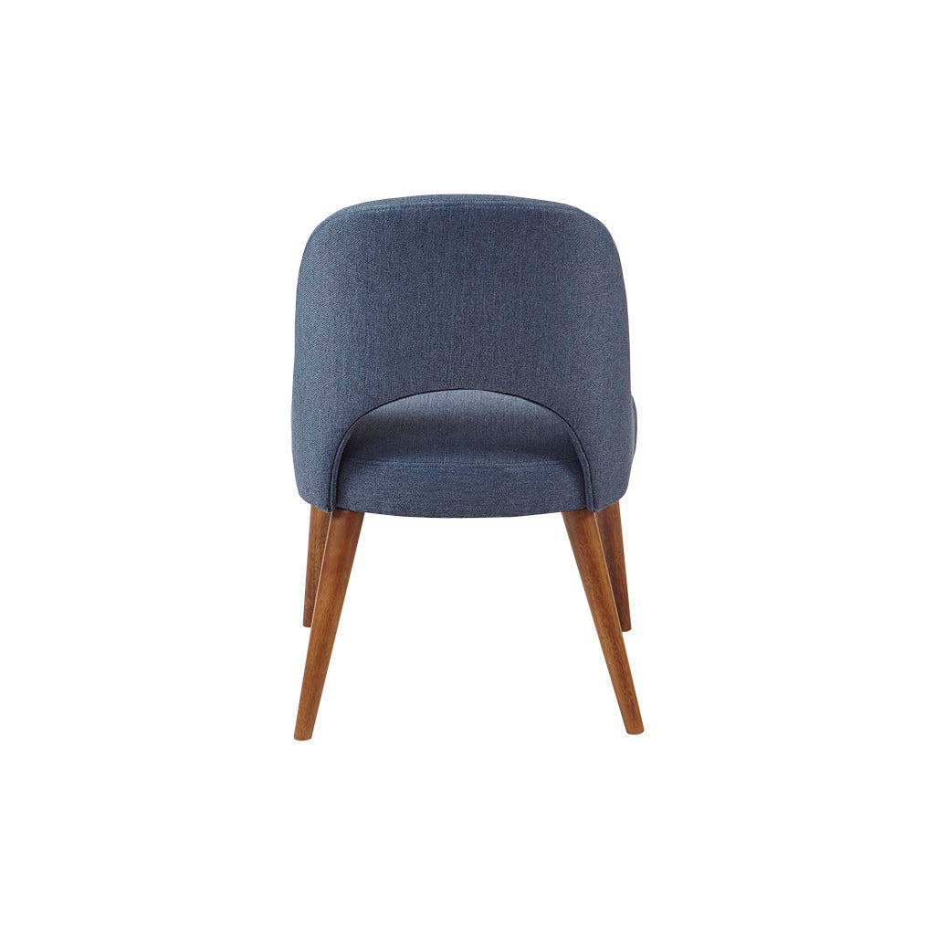 Modern Dining Side Chairs Set of 2 - Sturdy Wooden Kitchen Chairs with Padded Seat - Perfect for Dining Room, Breakfast Nook, Small Spaces & Home Office
