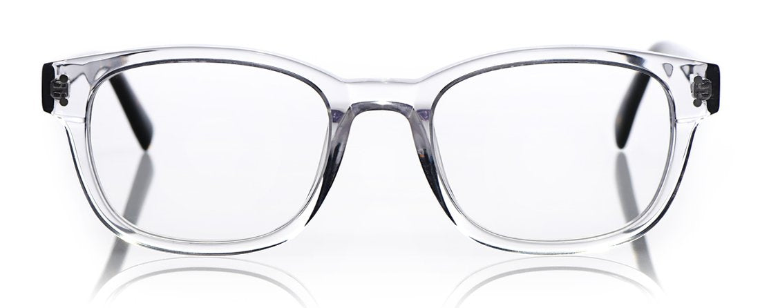 Biff Wide Color 20 Crystal Front Eyeglass Frames with Demi Tortoise Temples - Stylish Reading Glasses for Women & Men, Perfect for Office, Reading & Daily Wear