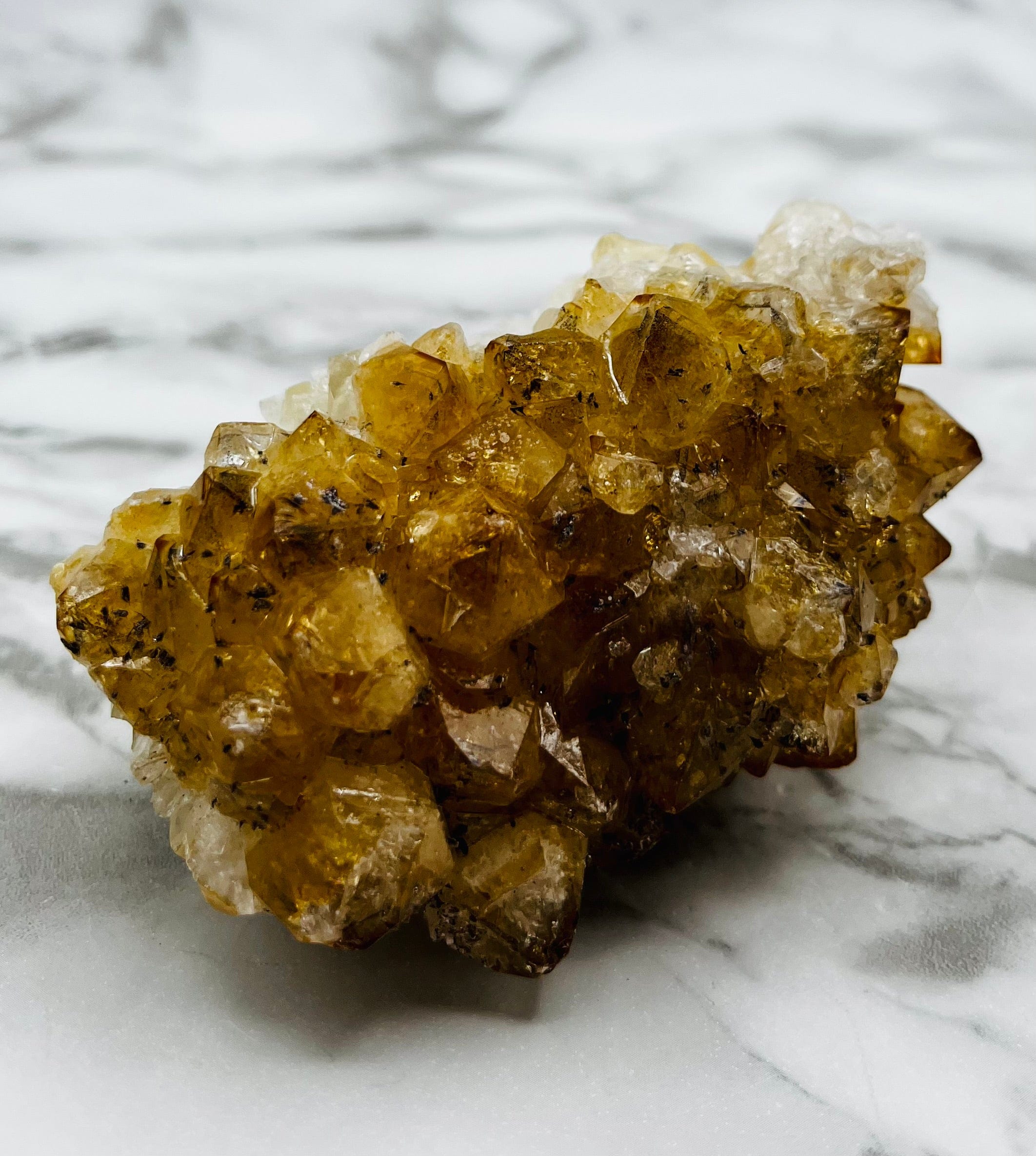 Natural Citrine Crystal Cluster - 41g Raw Citrine Stone for Healing, Meditation & Energy Work | Home Decor, Reiki, Chakra Balancing, Gift Idea