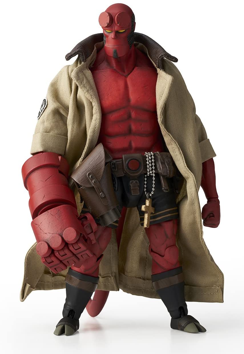 1000toys Hellboy 1/12 Scale Standard Version Collectible Action Figure - Perfect for Display, Photography & Comic Book Fans