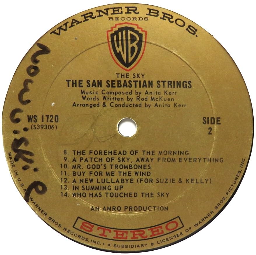 Anita Kerr & Rod McKuen - The Sky: Romantic Instrumental Music by San Sebastian Strings | Perfect for Relaxation, Dinner Parties & Background Music