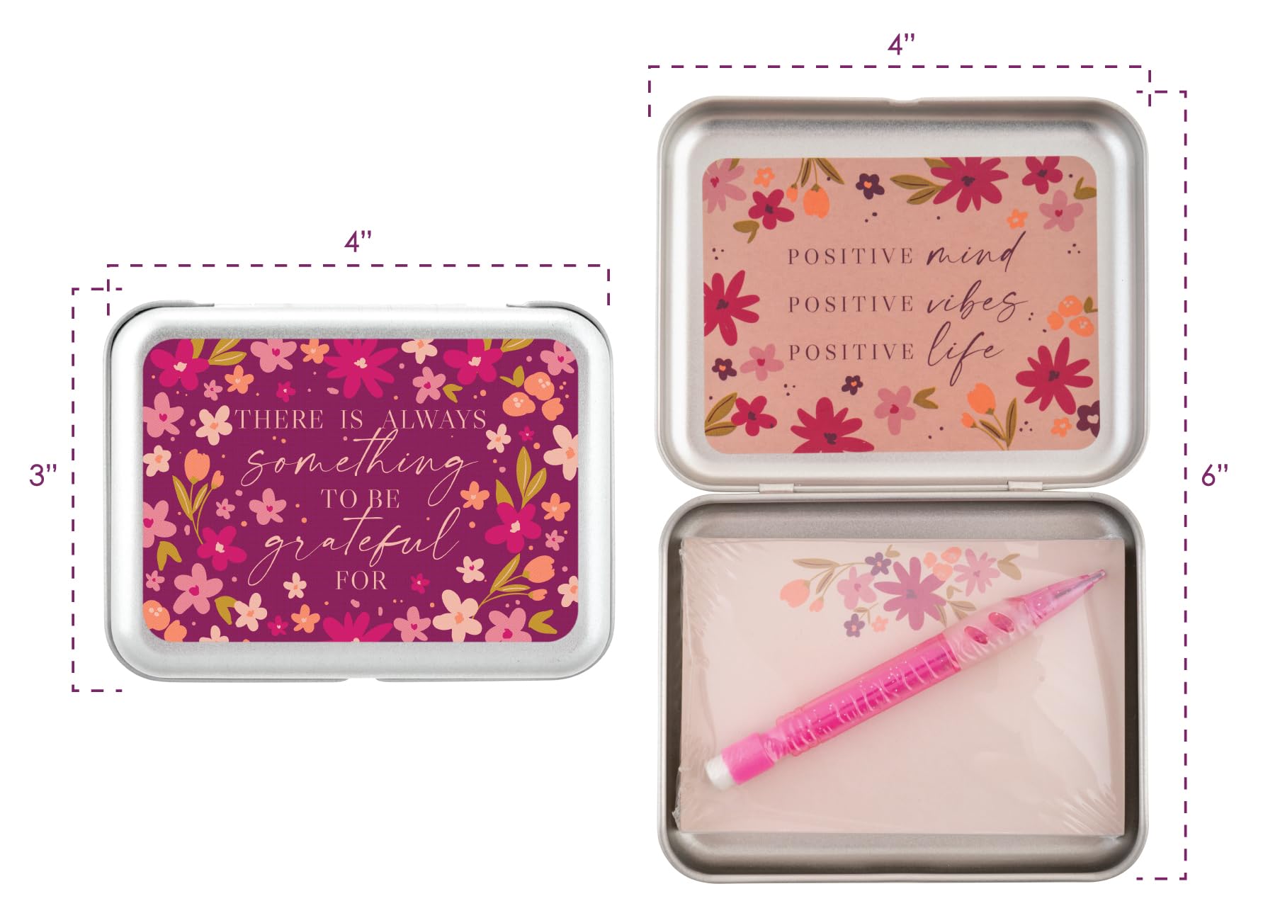 Karma Box - Sentimental Keepsake & Prayer Box for Encouraging Notes, Gratitude Journal & Positive Affirmations | Perfect for Mindfulness, Meditation & Daily Inspiration