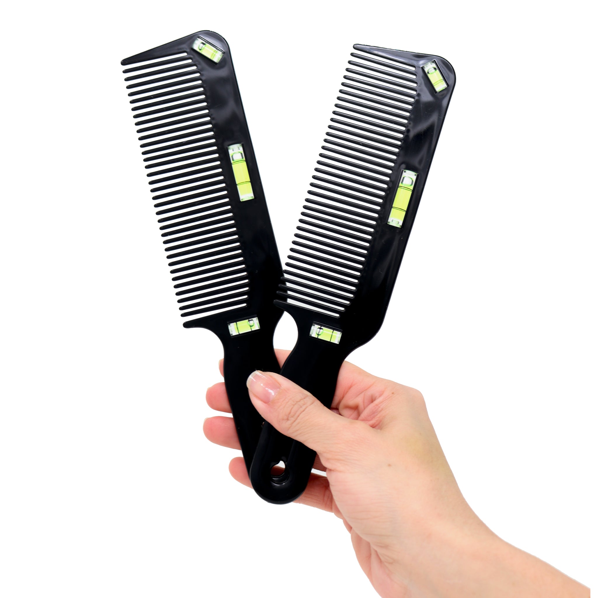 Scalpmaster Professional Hair Clipper Comb with Level Blending Technology - Flat Top Styling Comb for Barbers & Home Use (1 Count) - Perfect for Fades, Buzz Cuts & Precision Haircuts