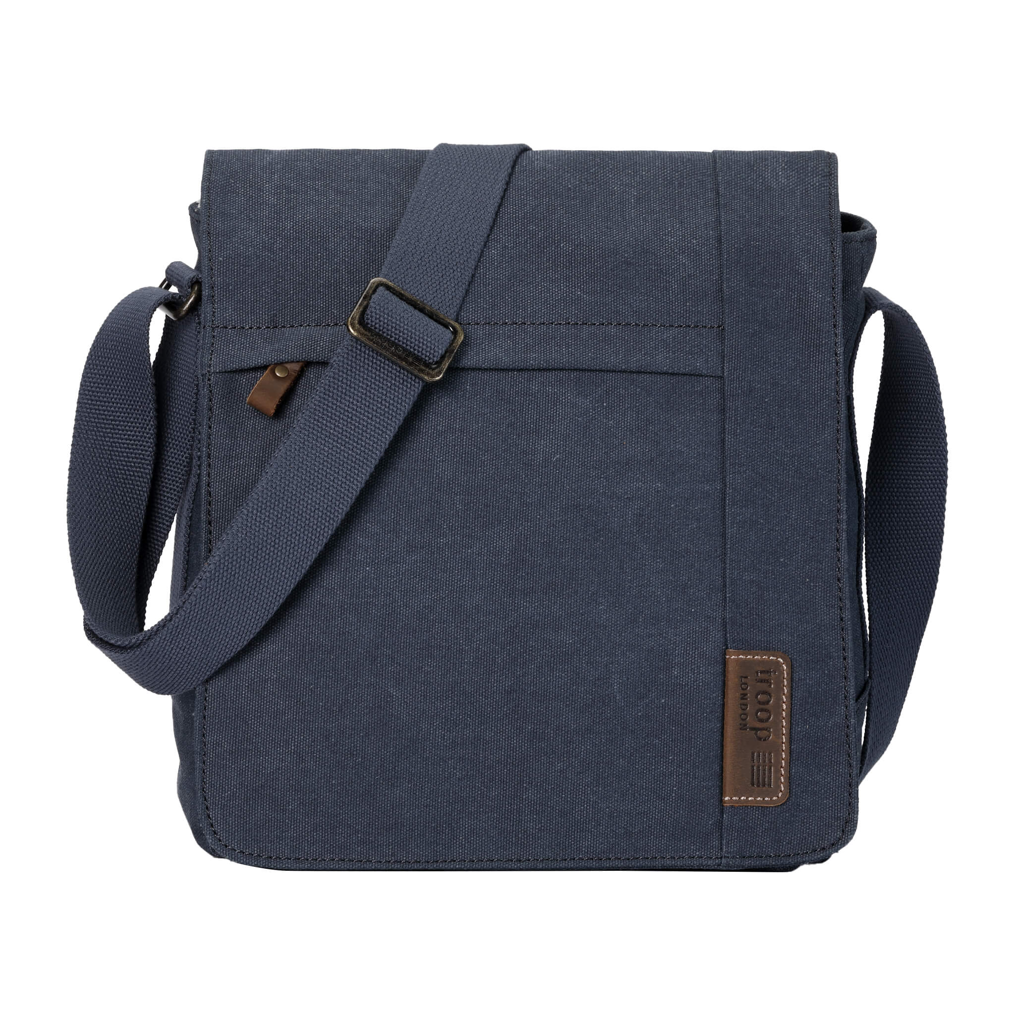 TRP0219 Troop London Classic Canvas Crossbody Bag - Stylish & Durable for Travel, Work & Everyday Use