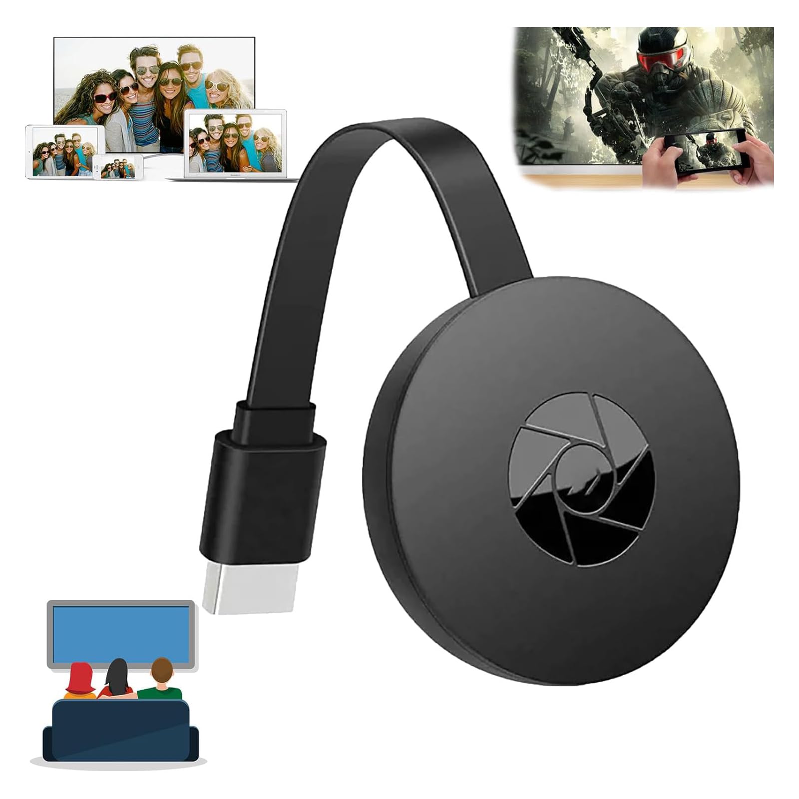Seurico TV Box - Free Access to All Channels, Wireless Streaming Device, HDMI Transmitter & Receiver for Smart TV - Perfect for Home Entertainment, Sports, Movies & Online Streaming (1PC)