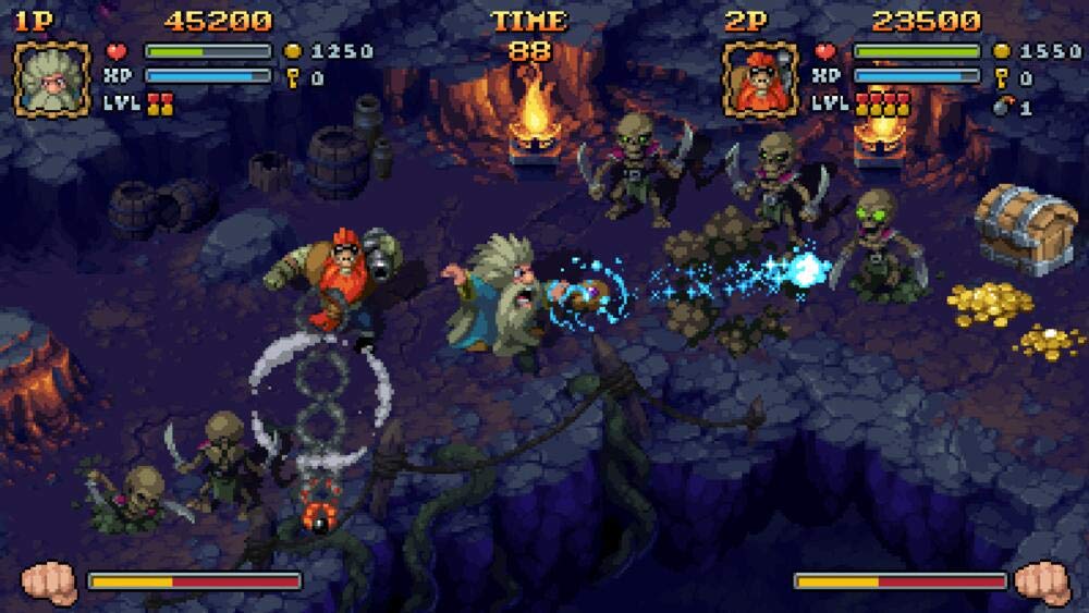 Battle Axe - Action-Adventure Game for PS4 | Hack & Slash Combat, Retro Graphics | Perfect for Fans of Classic Arcade Games