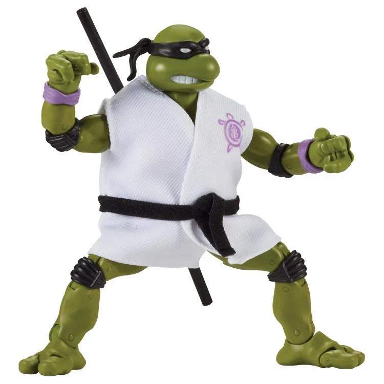 Teenage Mutant Ninja Turtles vs Cobra Kai Action Figure Set - Donatello vs Johnny Lawrence 2-Pack Collectible for TMNT & Karate Kid Fans | Perfect for Display, Gifts & Role-Play Battles