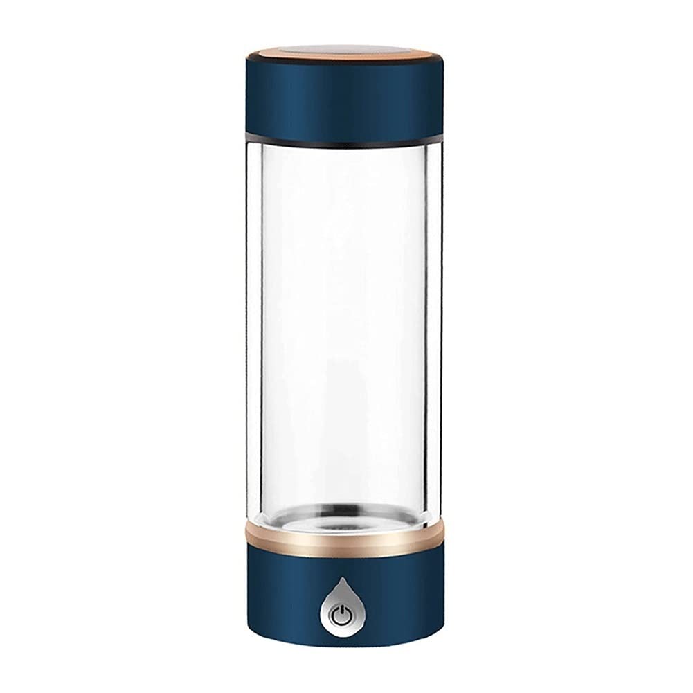 420ML Portable Hydrogen Alkaline Water Bottle - 3-Minute Fast Hydrogen Generator with Ozone & Chlorine Ionizer for Detox & Hydration | Perfect for Travel, Gym & Outdoor Activities