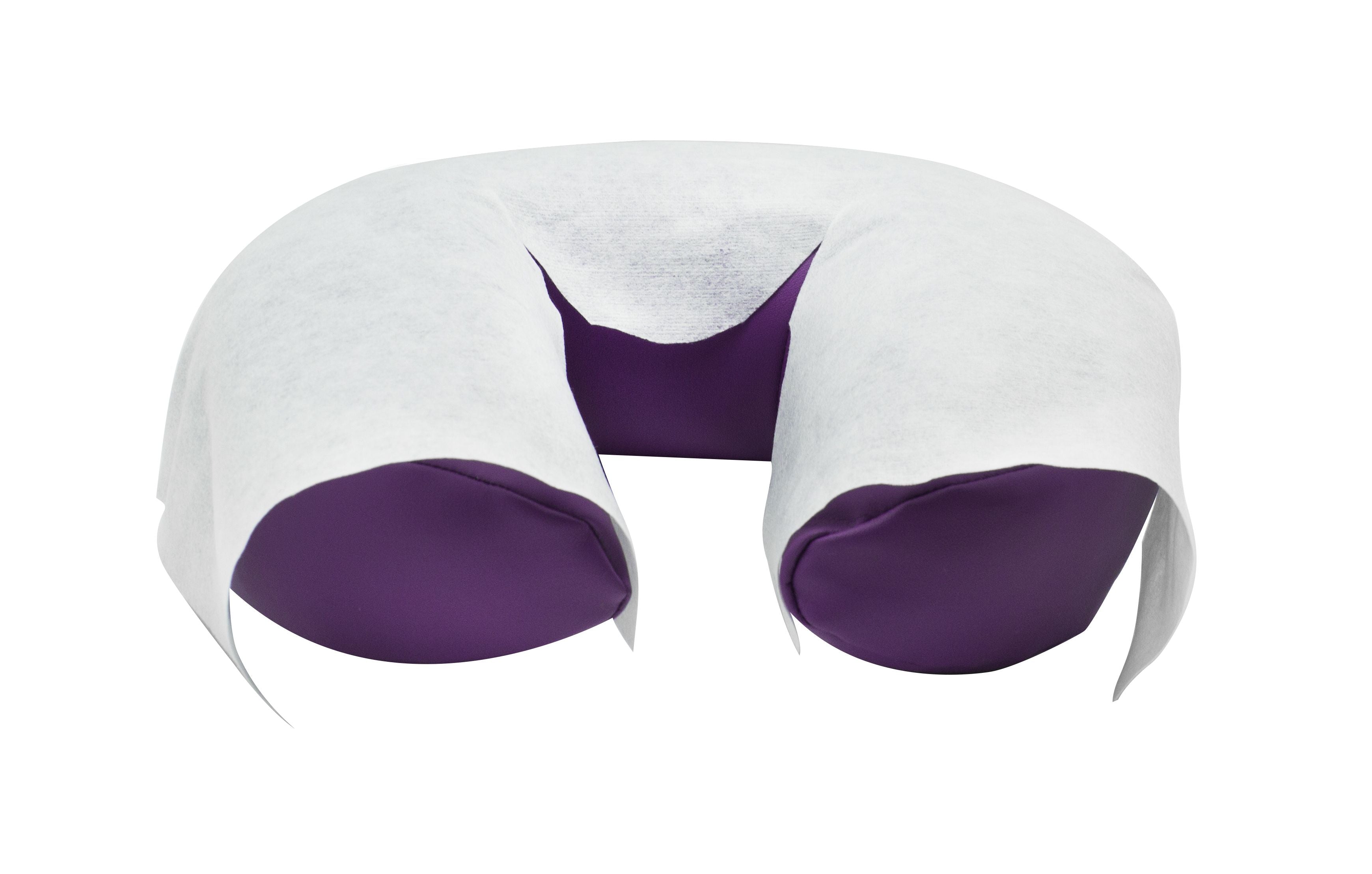 Disposable Flat Headrest Covers - 100 Pack | Hygienic & Comfortable for Salons, Spas, and Medical Clinics | Perfect for Hair Styling, Massage, and Patient Care