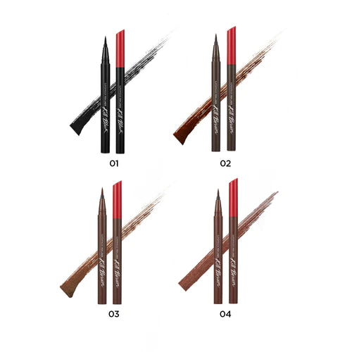 CLIO Superproof Pen Liner 0.55ml - Waterproof & Long-Lasting Eyeliner for Precise Winged Looks | Perfect for Daily Makeup & Special Occasions