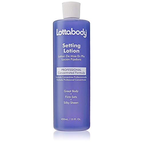 Lottabody Setting Lotion for Hair - 15 Oz (Pack of 3) | Strong Hold Styling Spray for Curls, Waves & Updos | Salon Quality Hair Care for Women & Men
